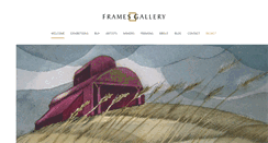 Desktop Screenshot of framesgallery.co.uk