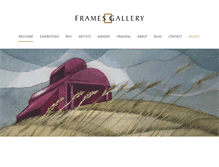 Tablet Screenshot of framesgallery.co.uk